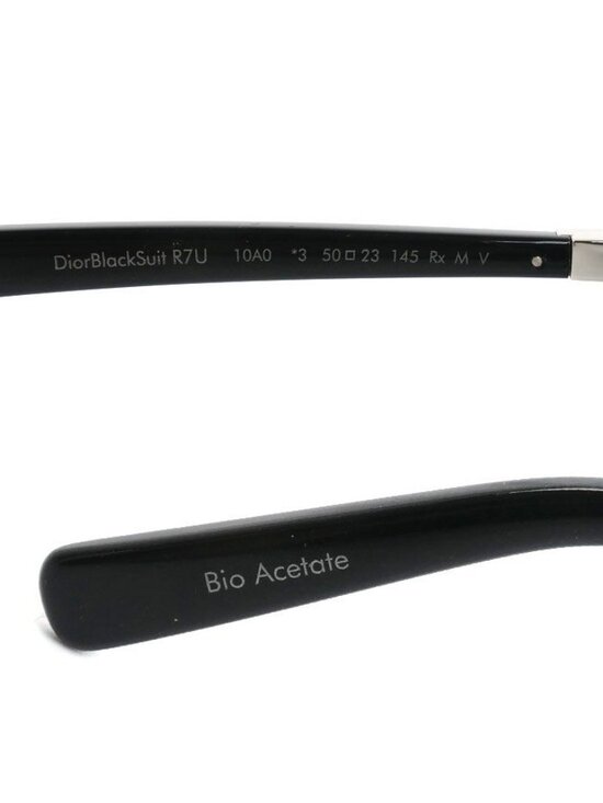 Dior Blacksuit Bio Acetate Pantos Sunglasses Black Eyewear